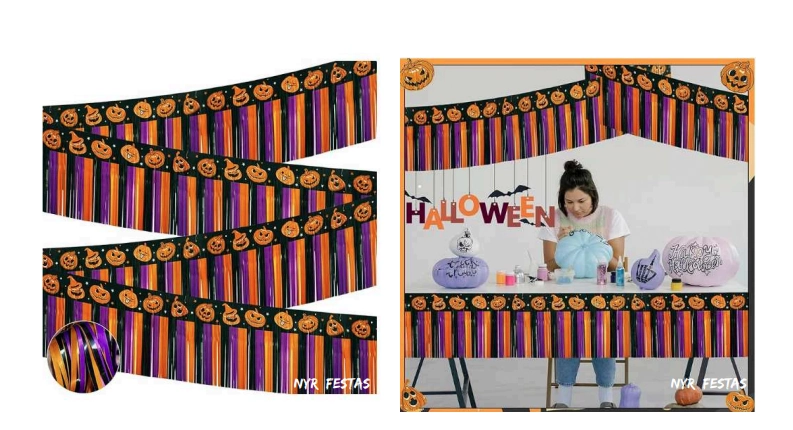 Varal De Fitas Met Halloween 30cmx3m Nyr
