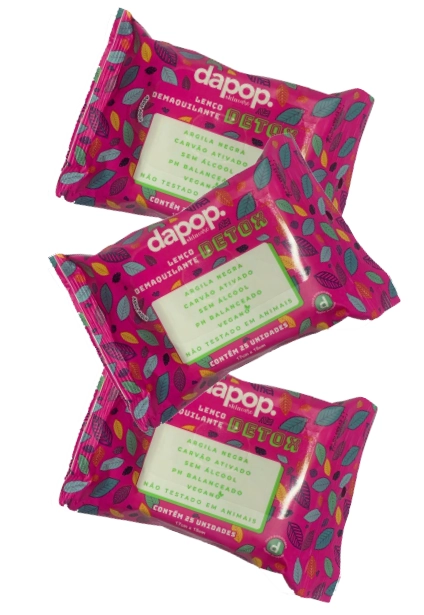 Leno Demaquilante Dapop Detox C/25 Um