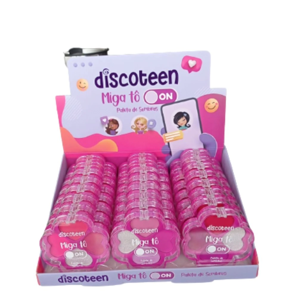 Paleta De Sombra Infantil Discoteen Miga To On 1un