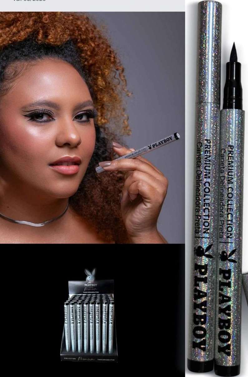 Playboy Hb103859 Caneta Delineadora Preta Prem