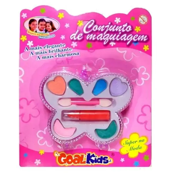 Conjunto De Maquiagem Inf Coal Kids Ref Gk1583