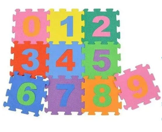 Tapete De Eva Numeros Gk