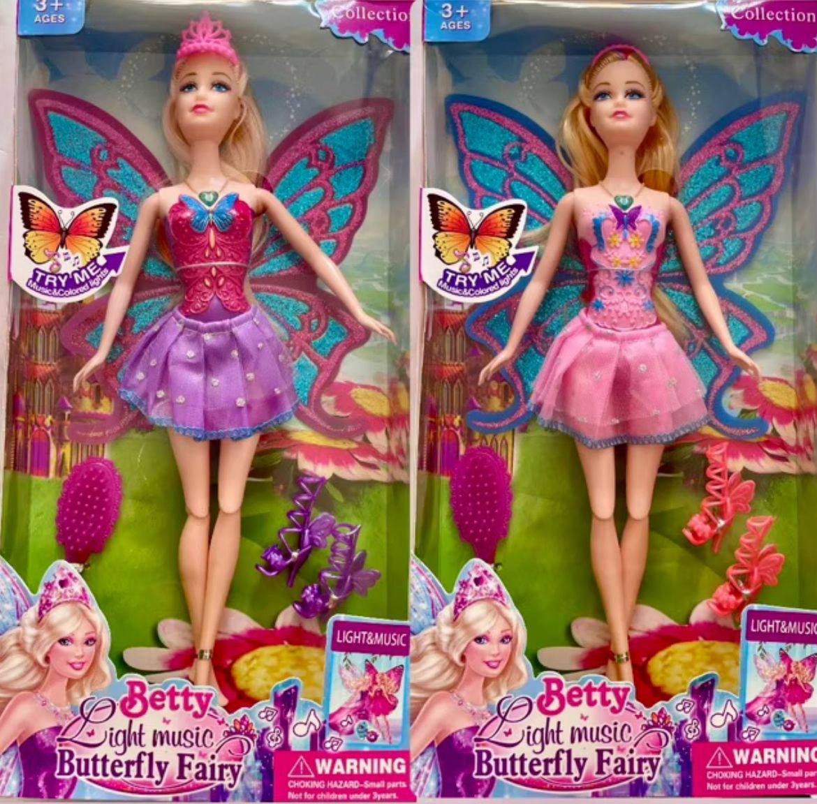 Boneca Musical Com Vestido Gk0502x