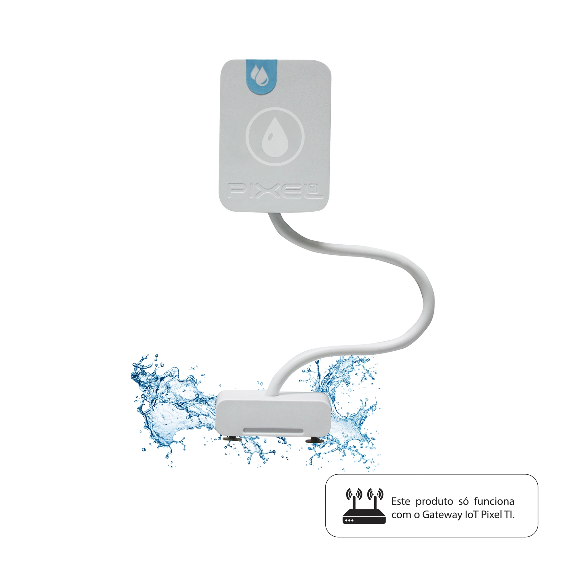Sensor de Água IoT E-Comfort Pixel TI