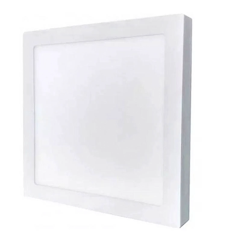 Plafon De Led Sobrepor 12w 6500k Quadrado