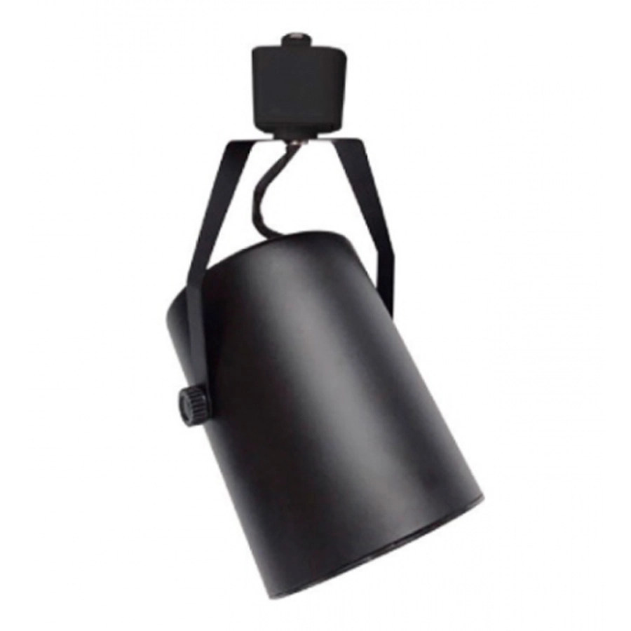 Spot Tubo Para Trilho Eletrificado Par20 Preto