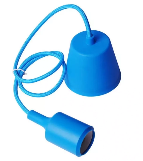 Pendente Silicone Azul Escuro-mbled
