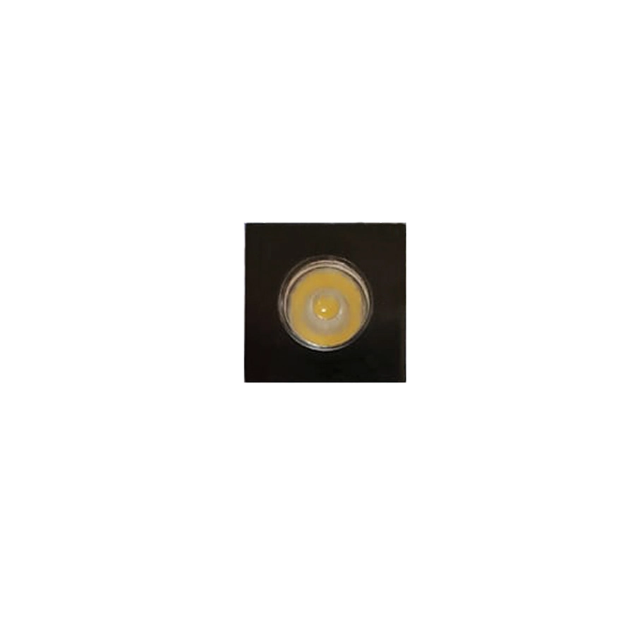 Mini Spot Led Qdr 1w 3k Preto
