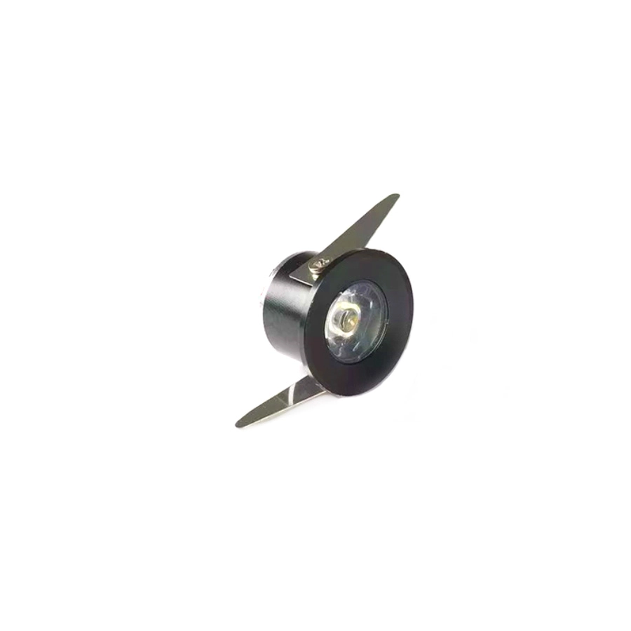 Mini Spot Led Red 1w 3k Preto