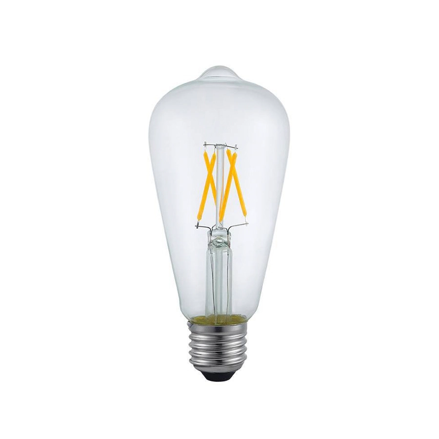Lampada Led De Filamento St64 Cristal 4w 2400k