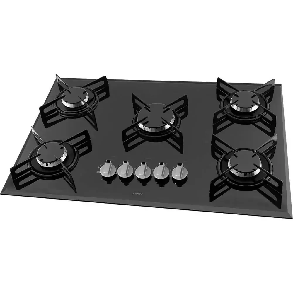 Cooktop Philco Chef 5, 5 Bocas, 3000W  - Bivolt