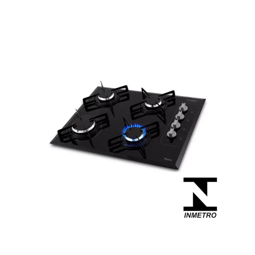 Cooktop Philco Chef 4, 4 Bocas, Acendimento Automático - Bivolt