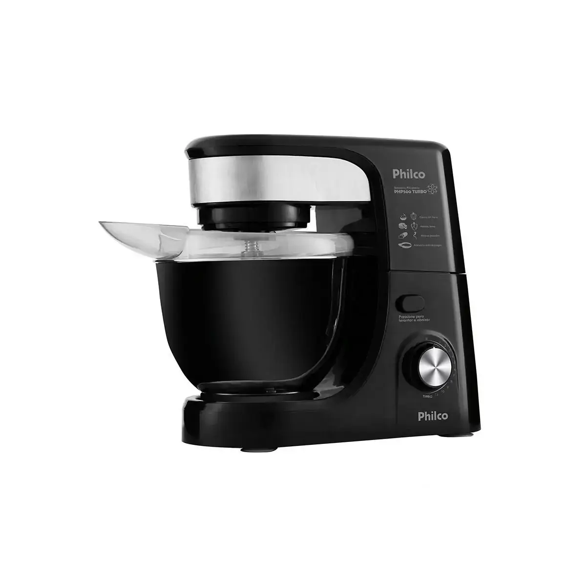 Batedeira Planetária PHILCO PHP500 Preto 110V