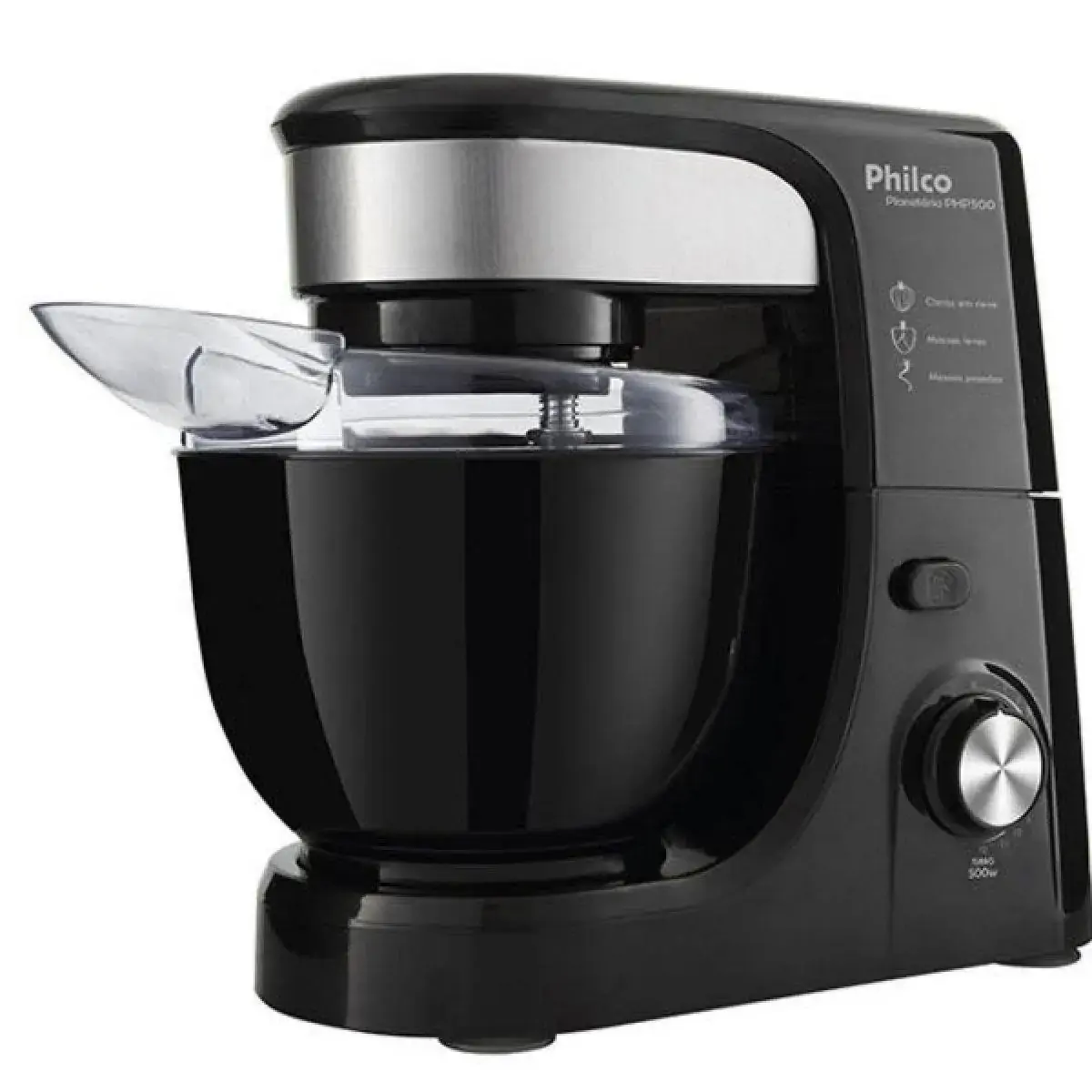 Batedeira Planetária PHILCO PHP500 Preto 220V