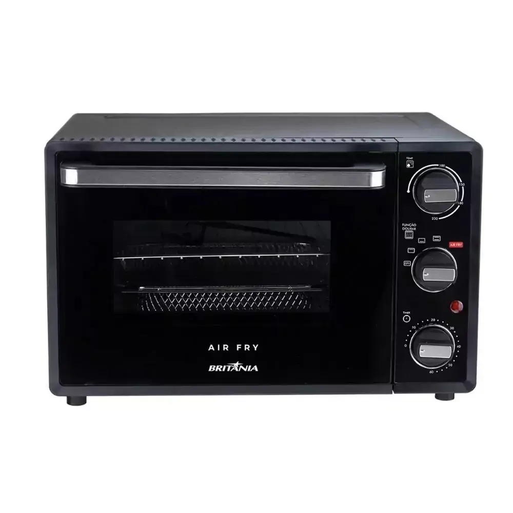 Forno Elétrico Air Fry Britânia BFE25P, 2 em 1, 25 litros, 1800W - 220V