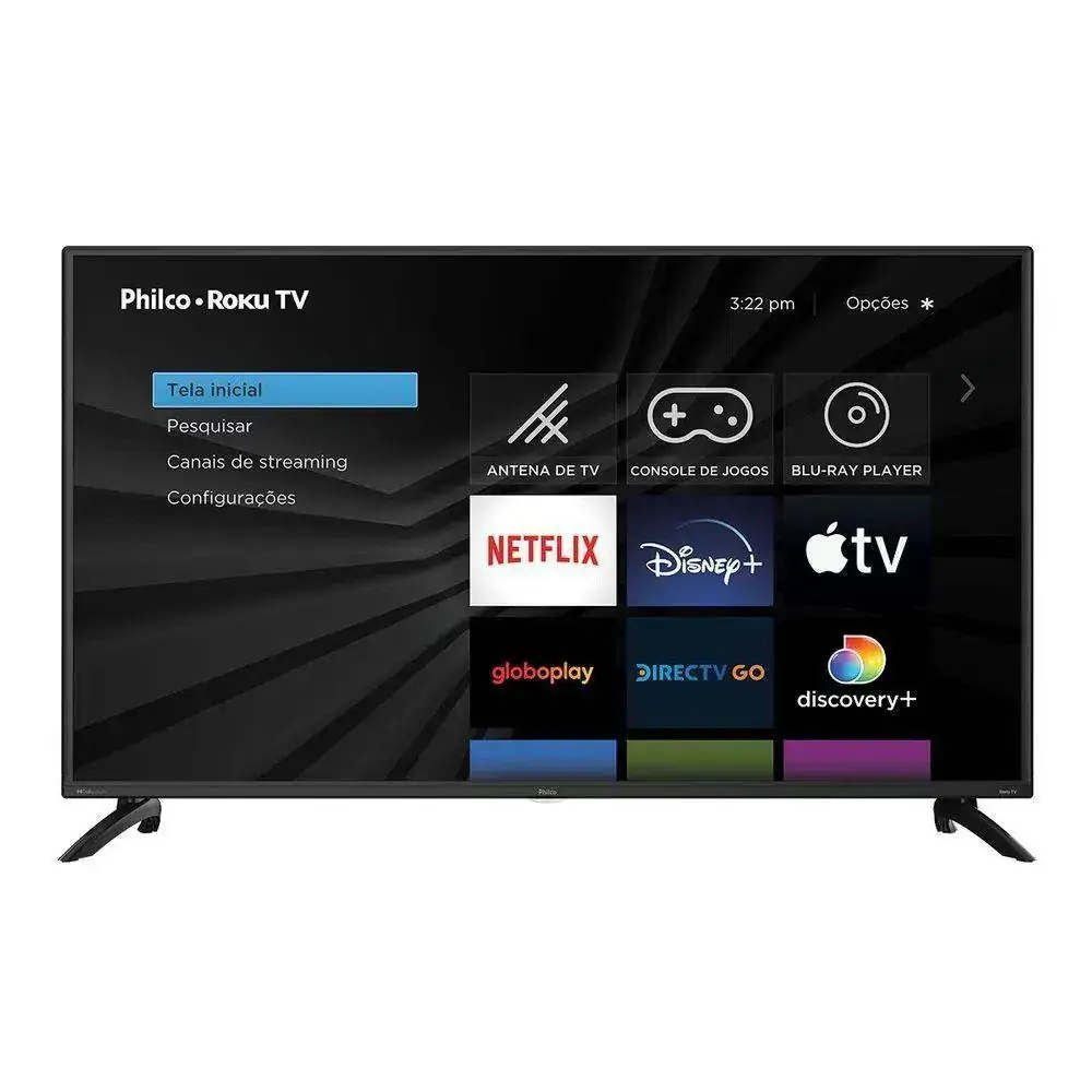 Smart Tv Philco 40” Ptv40g65rch Roku Tv Dolby Audio Led