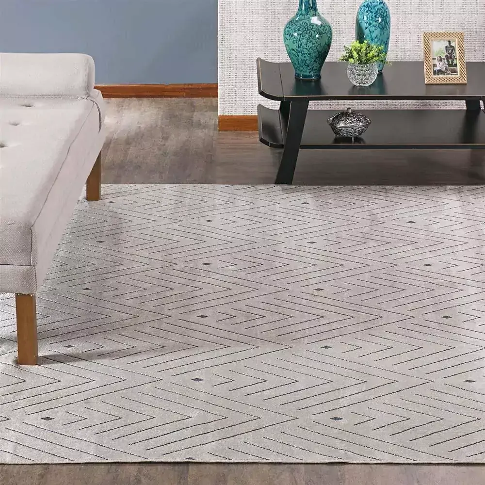 Tapete para Sala Belga Innove 08 Bege 2,00X2,50M - Niazitex