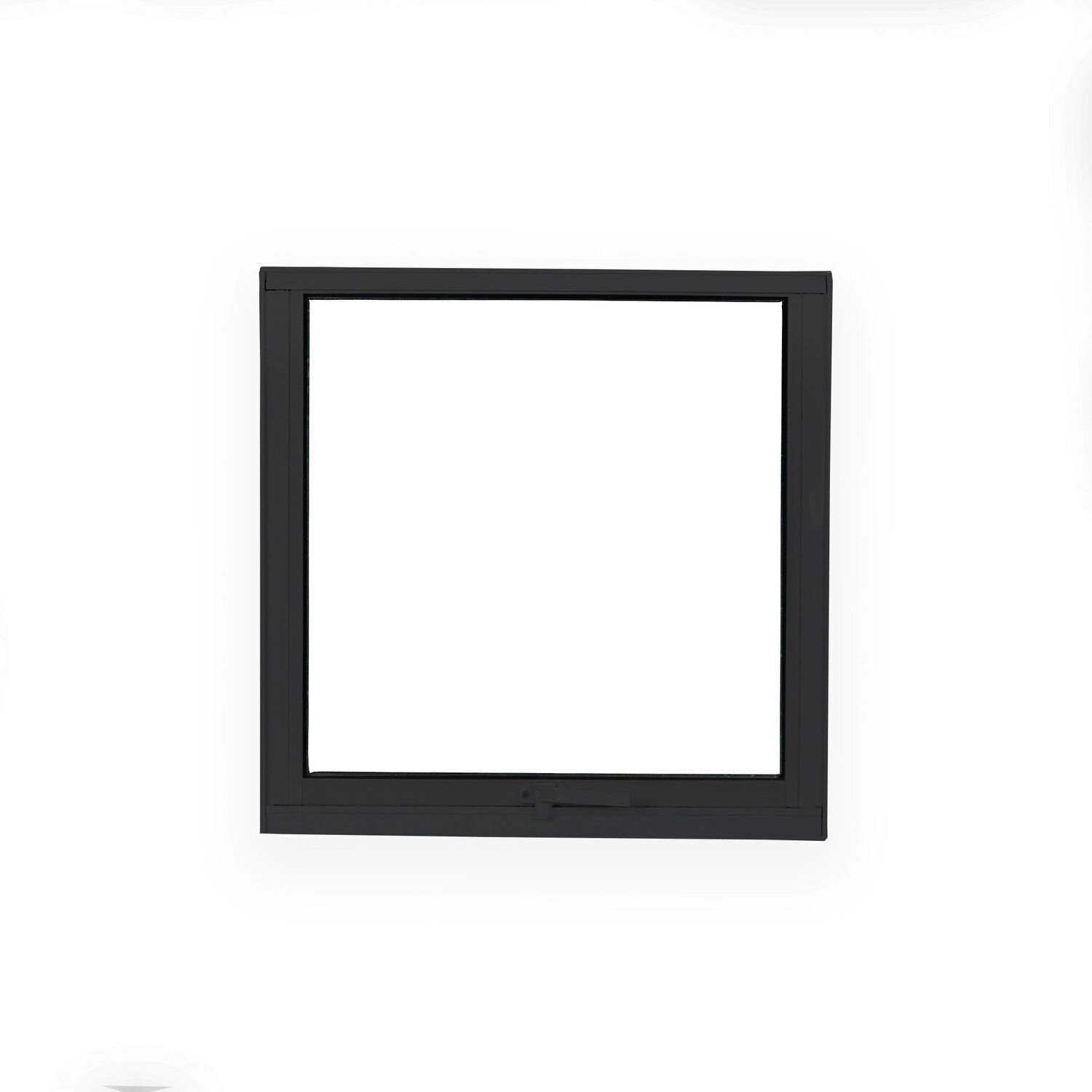 Janela De Aluminio Basculante 60x60cm Soft Preto