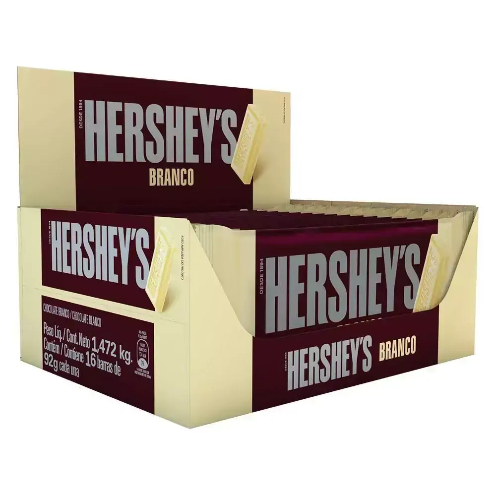 Display Barra Hershey´s Chocolate Branco 16 un. 92g