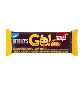 Choc Dp Hersheys 16x25g Pacoca