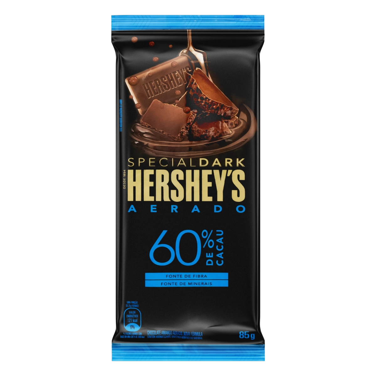 Chocolate Hersheys Special Dark 85g Aerado