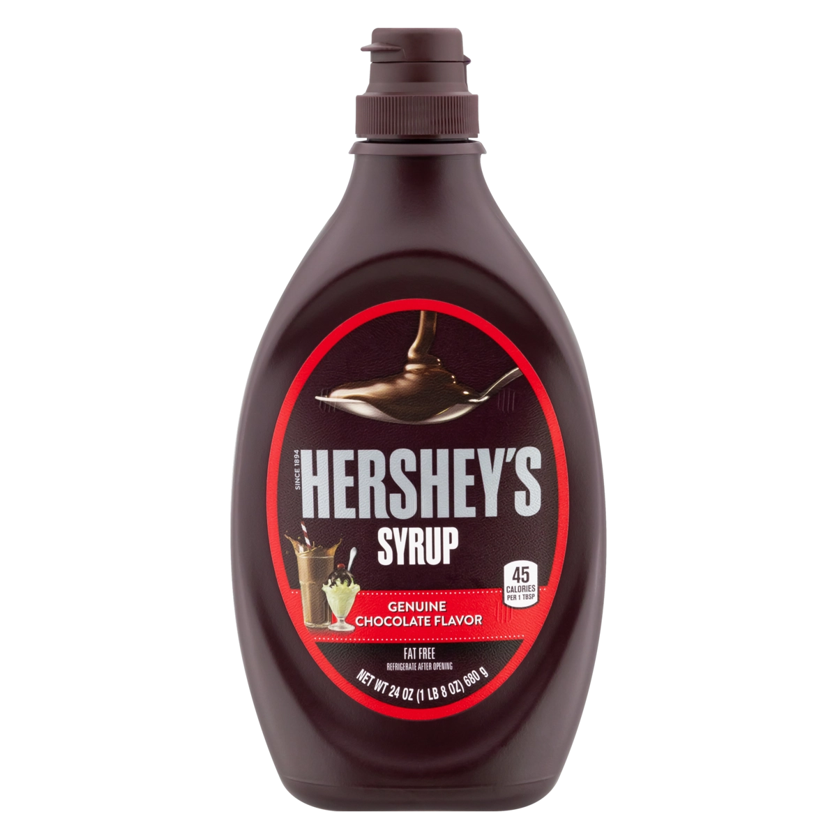 Cobertura Chocolate Hersheys Squeeze 680g