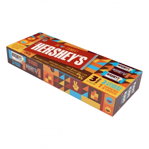Kit 2 Chocolates Cookies N Creme 1 Cookies N Choco Hersheys 261g