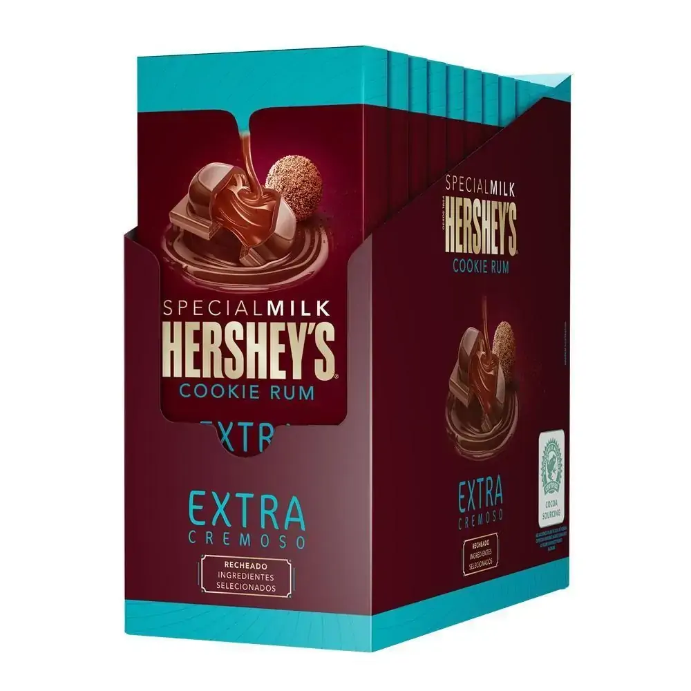 Choc.hersheys 95g Special Milk Cookie Rum Extra
