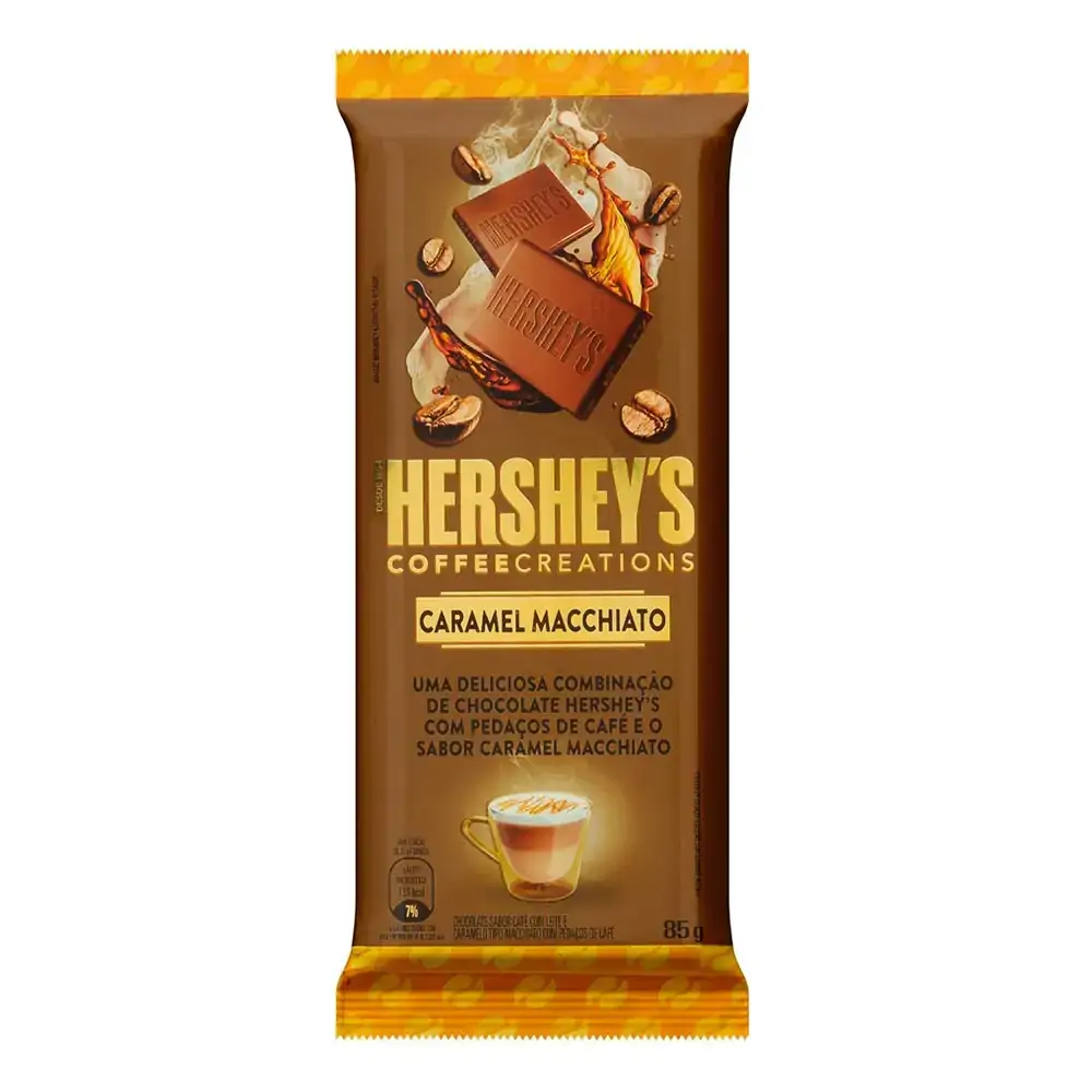 Barra de Chocolate Hershey's Macchiato Coffee 85g