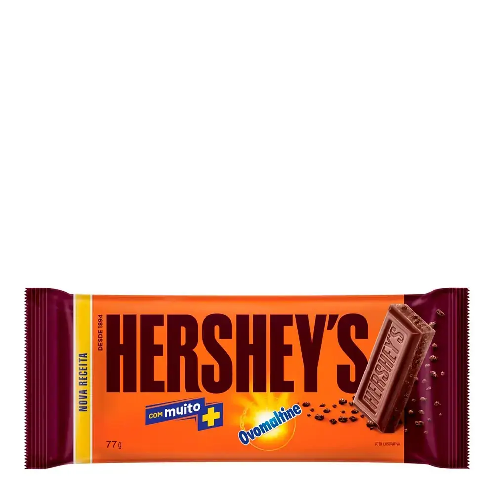 Barra de Chocolate Hershey's Ovomaltine 77g