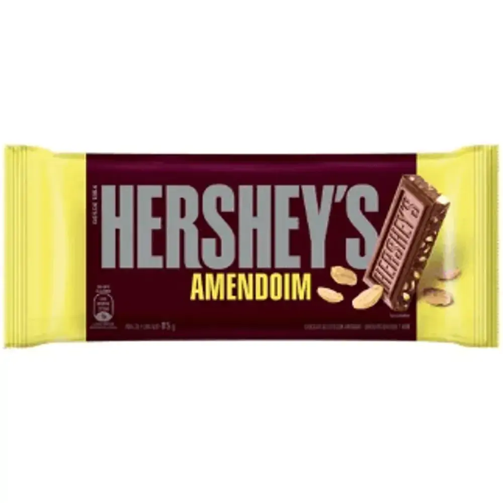 Barra de Chocolate Hershey's Amendoim 75g