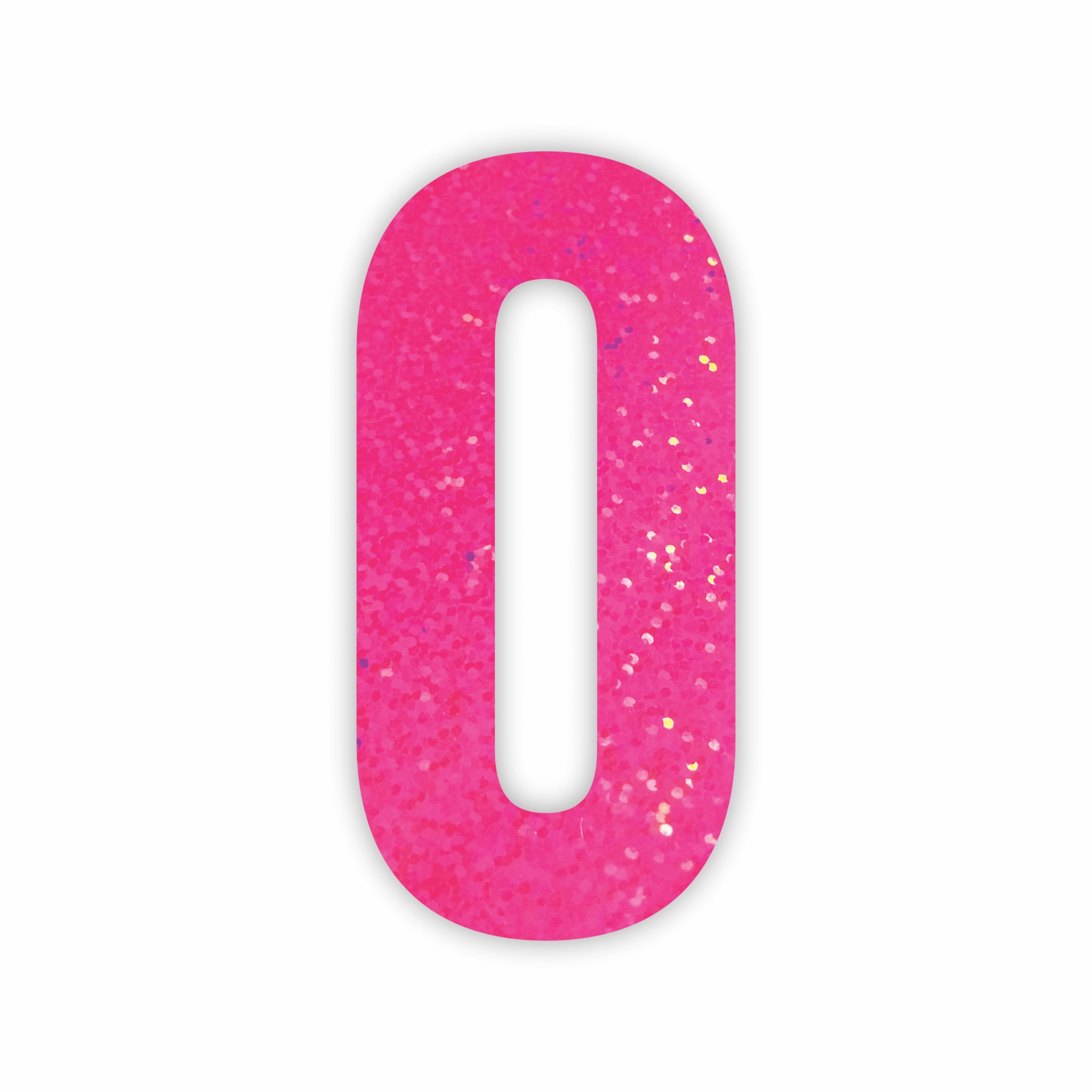 Letra Decorativa O 16cm Rosa