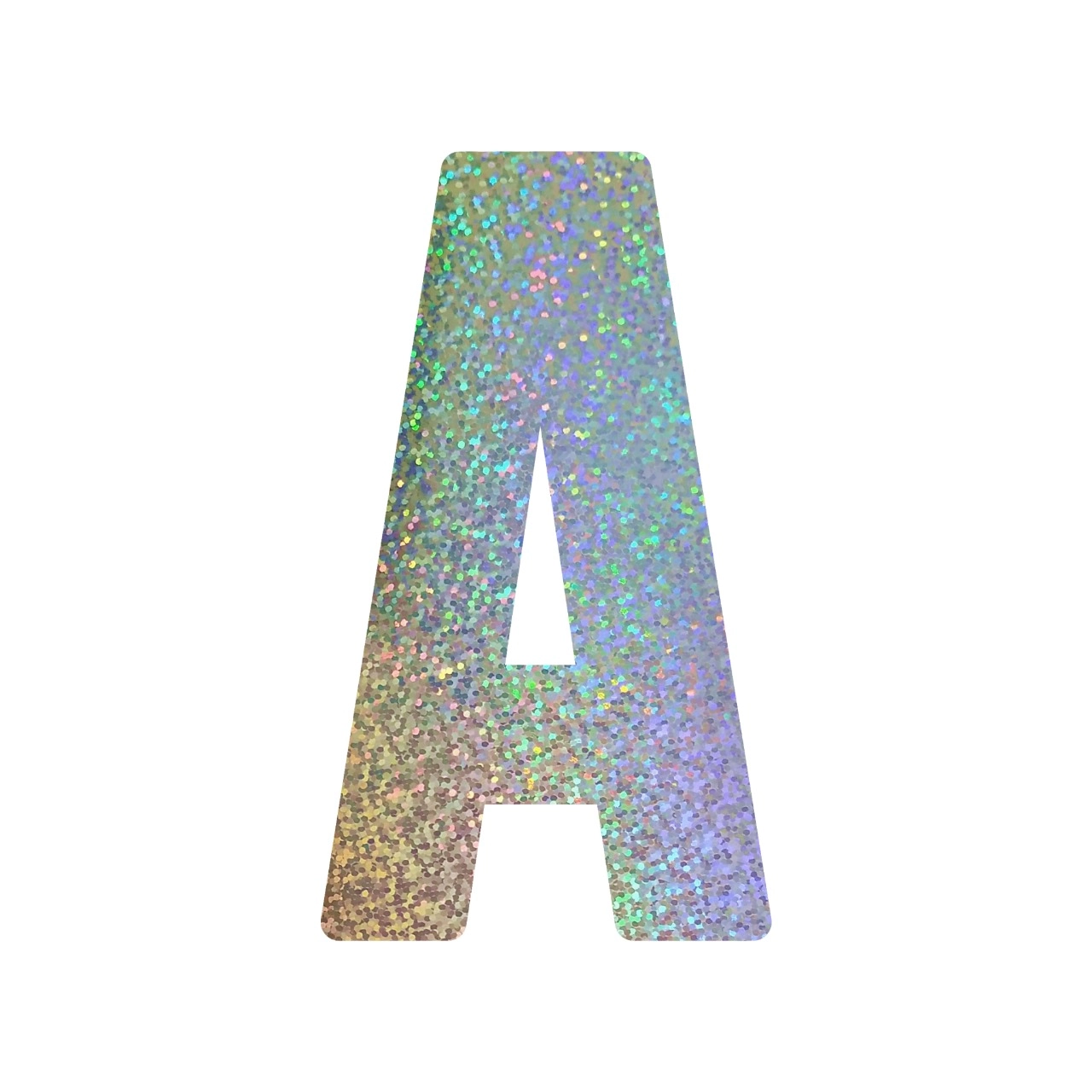 Letra Decorativa A 16cm Prata