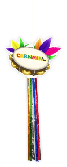 Dec De Pendurar Pandeiro Carnaval Marques