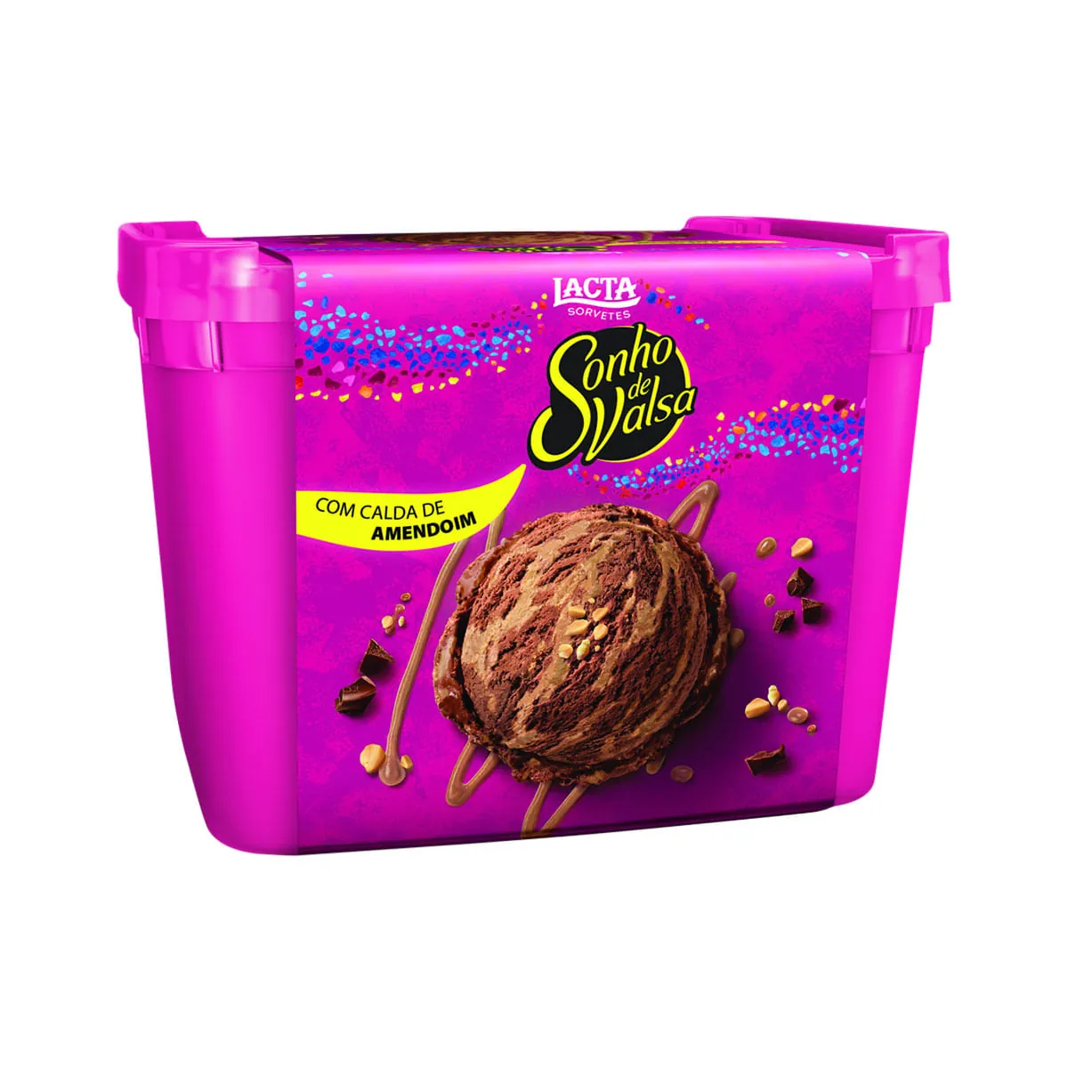 Sorvete Sonho De Valsa Lacta Pote 1,5l