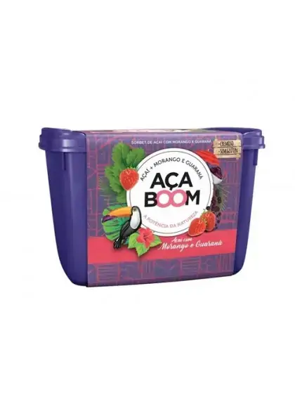 Acai Acaboom C/ Morango 2l