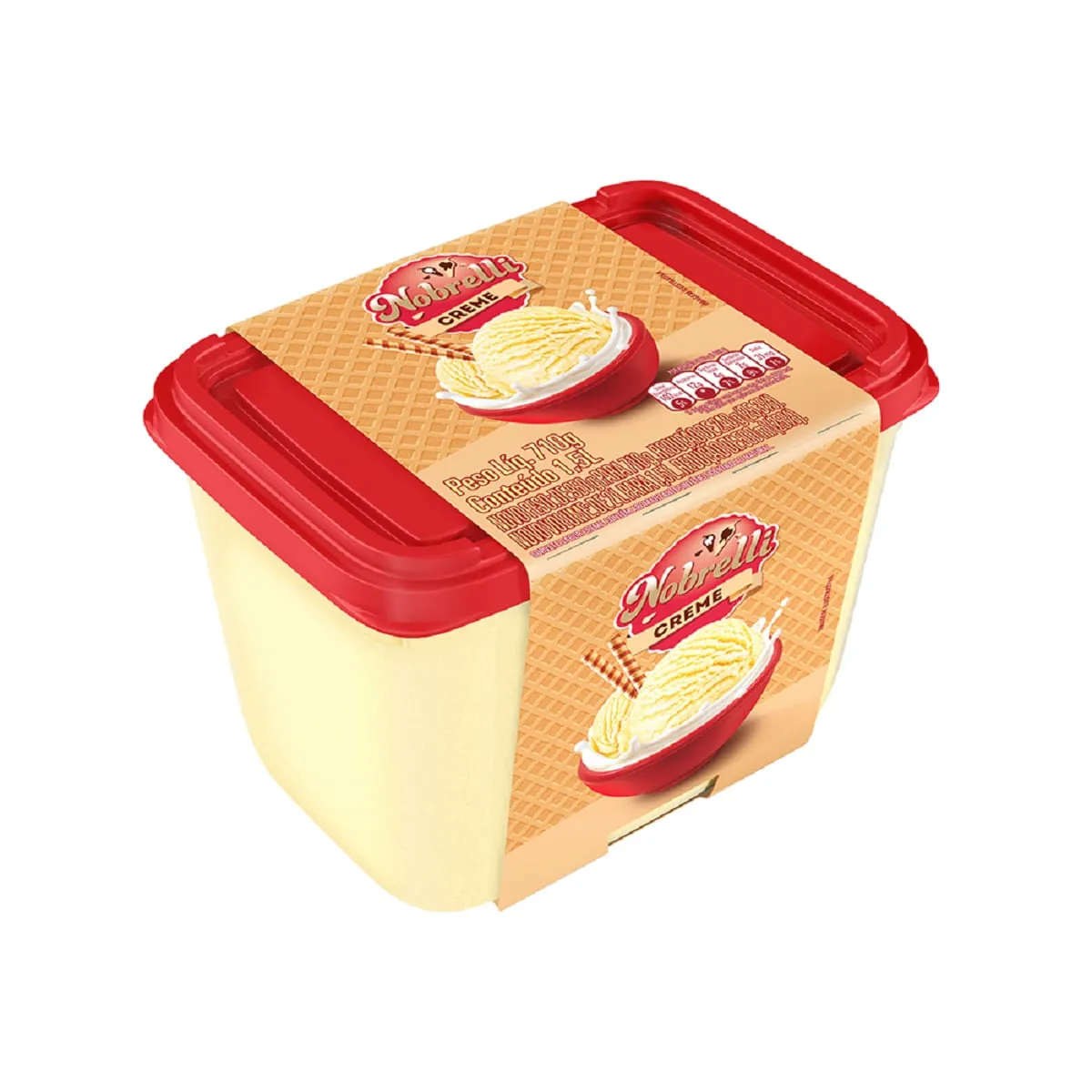 Sorvete Creme Nobrelli 1,5L