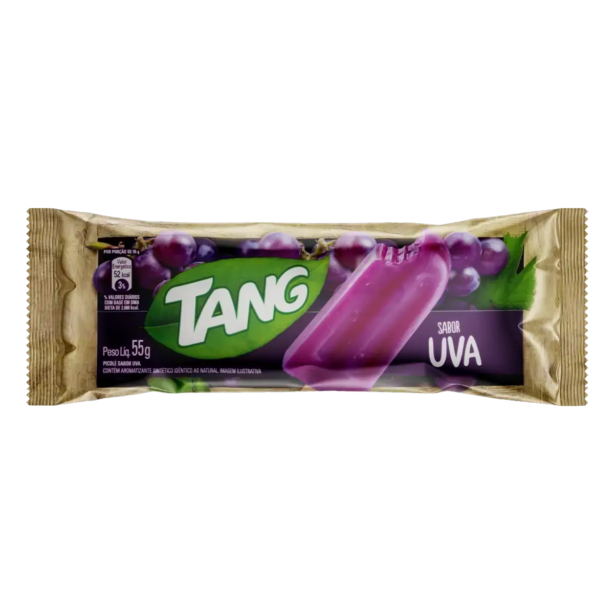 Picolé Uva Tang Pacote 55g