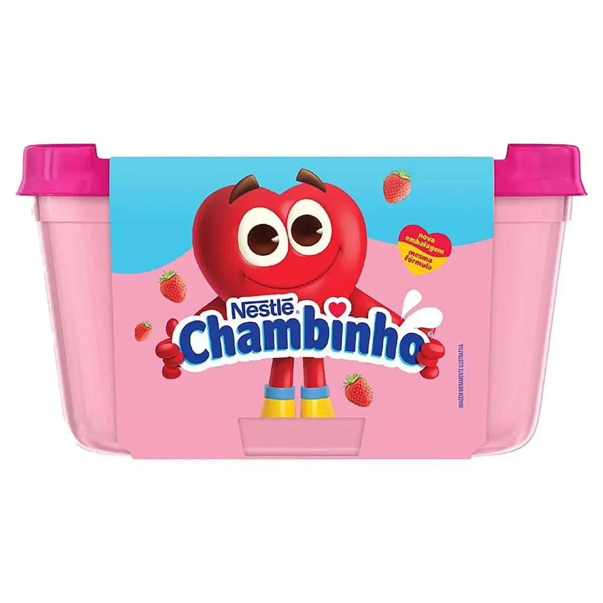 Sorvete Chambinho Nestlé Pote 1Litro
