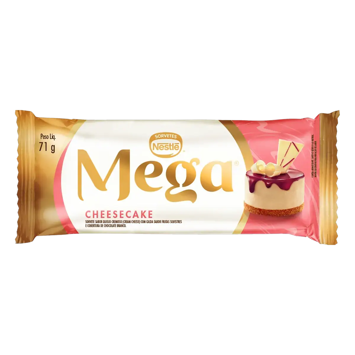 Sorvete Cheesecake Mega Pacote 71g