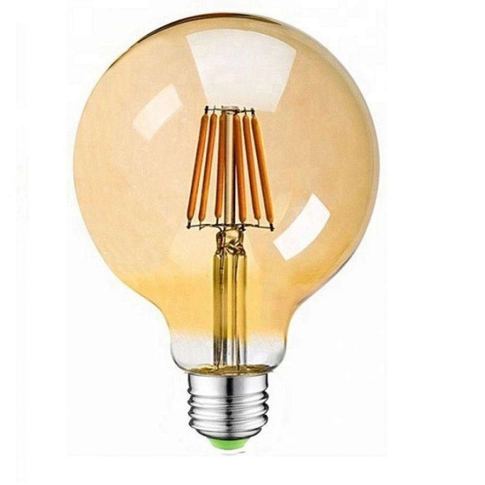 Lâmpada Retrô Filamento Led 4w G95 Vintage Quente Bivolt