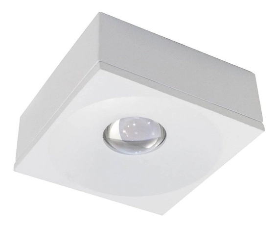 Spot De Sobrepor Quadrado Branco Led 3w 3000k 127v Ds9850 Delis