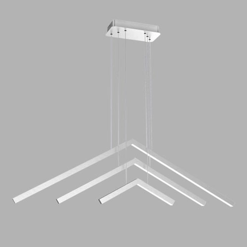 Pendente Hale Branco Led 43w 3000k Bivolt Ds9732 Delis