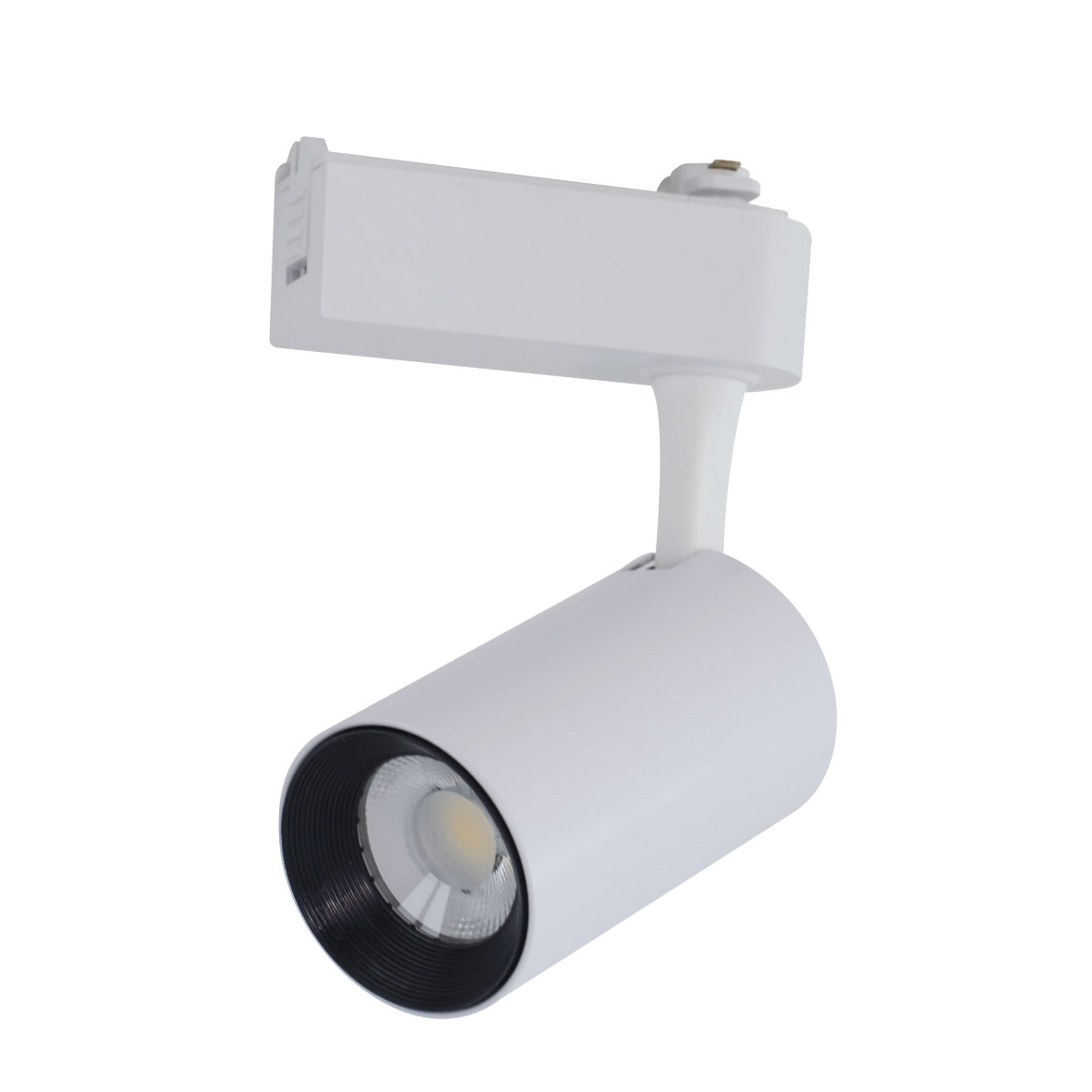 Spot Led Alumínio P/ Trilho Eletrificado 10w Br. Quente Branco Delis St227
