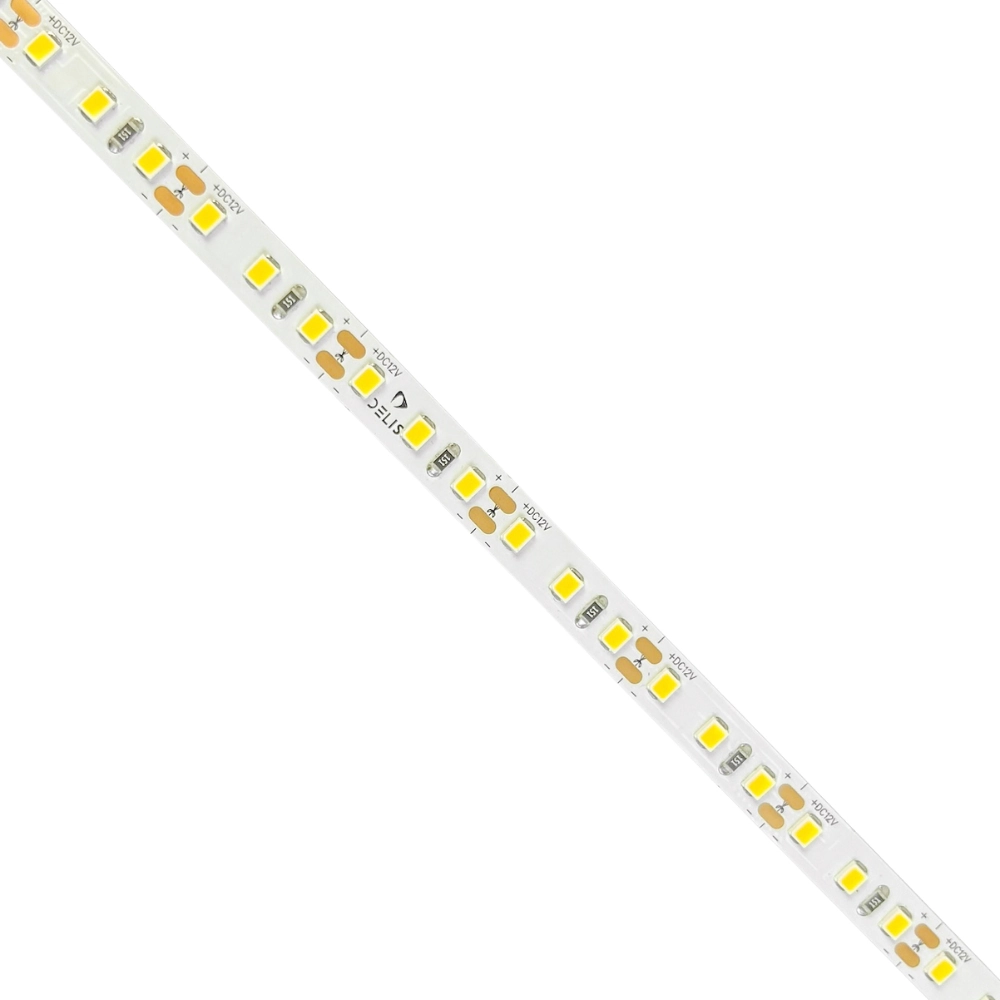 Fita Led 12v 10w/m 3000k Ip20 Rolo 5 Metros 8mm Ds5090 Delis