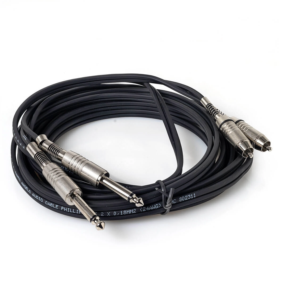 Cabo 2 P10 Mono Para 2 Rca Santo Ângelo 65 Metros