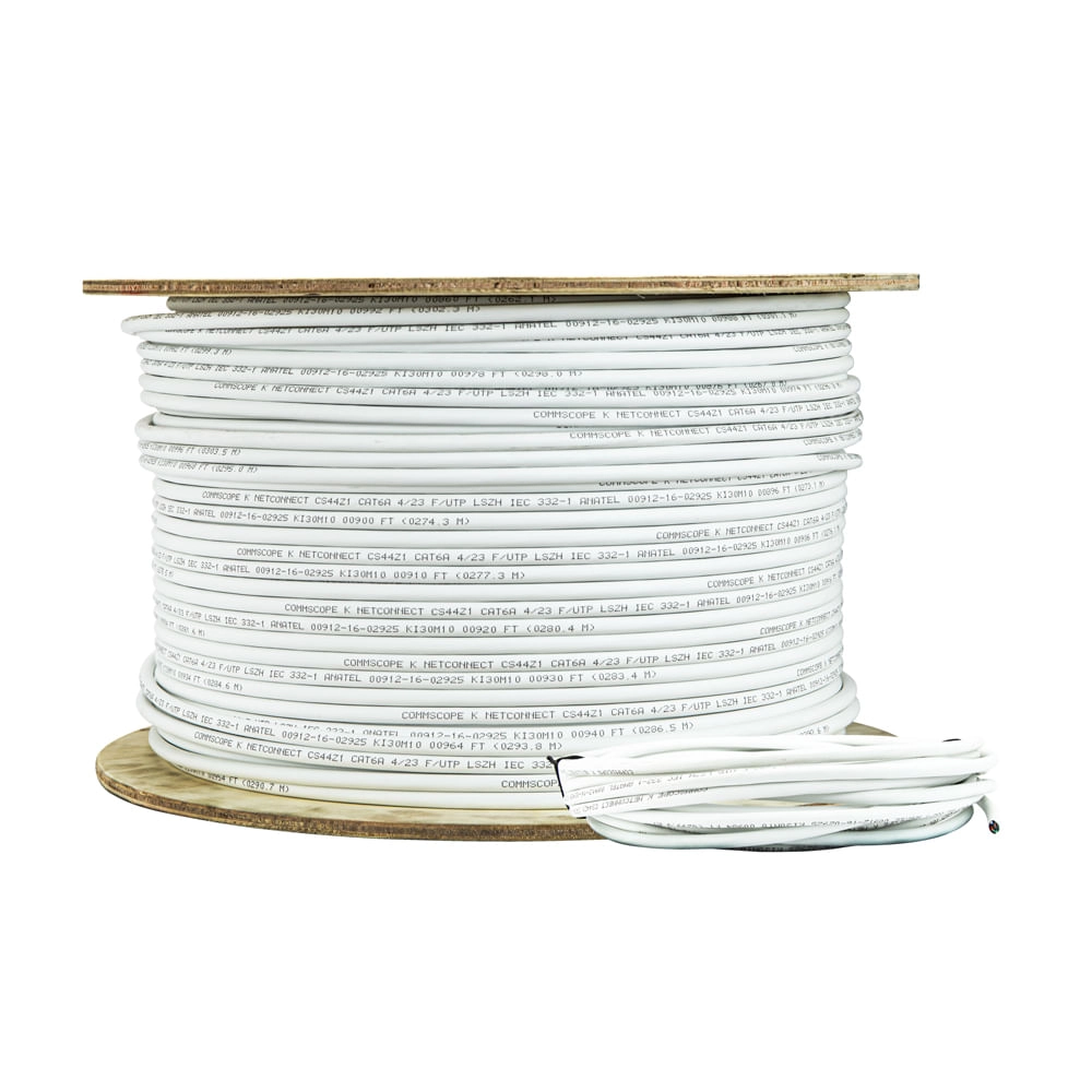 Cabo De Rede Cat6a Blindado Commscope 1 Mt
