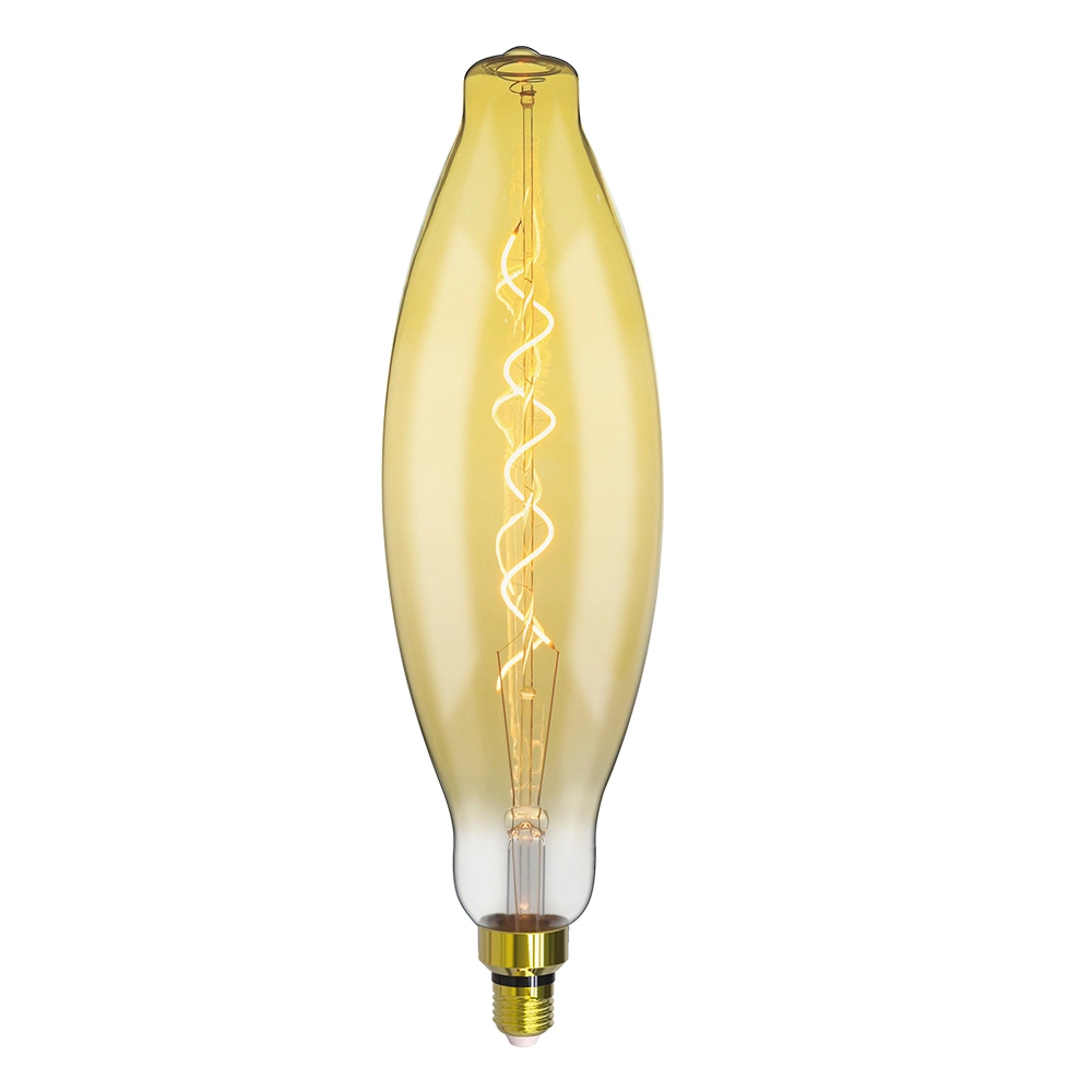 Lâmpada Led Blumenox Filamento Giant Elipse 4w E27 Bivolt 2200k Amarelo Âmbar
