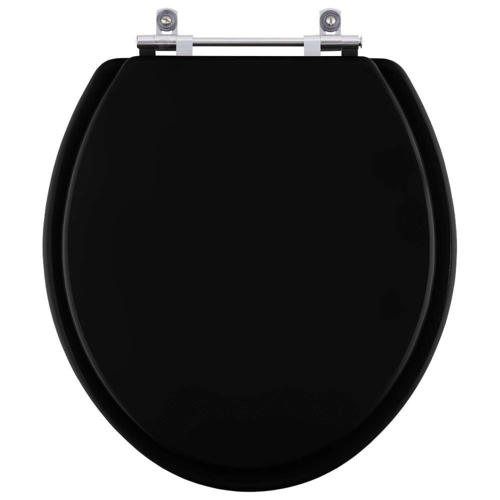 Assento Sanitário Poliester Dream Ebano (preto) Para Louça Deca
