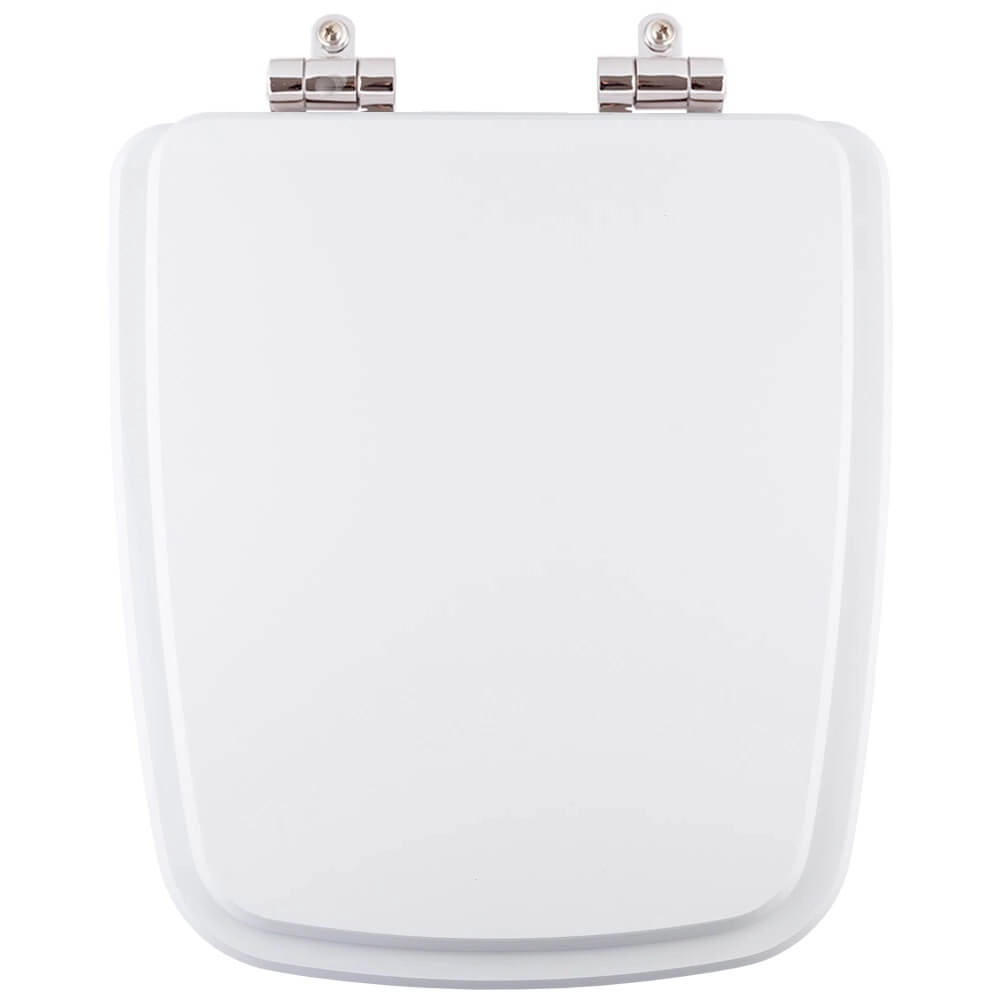 Assento Sanitário Com Amortecedor Clean Branco Para Deca